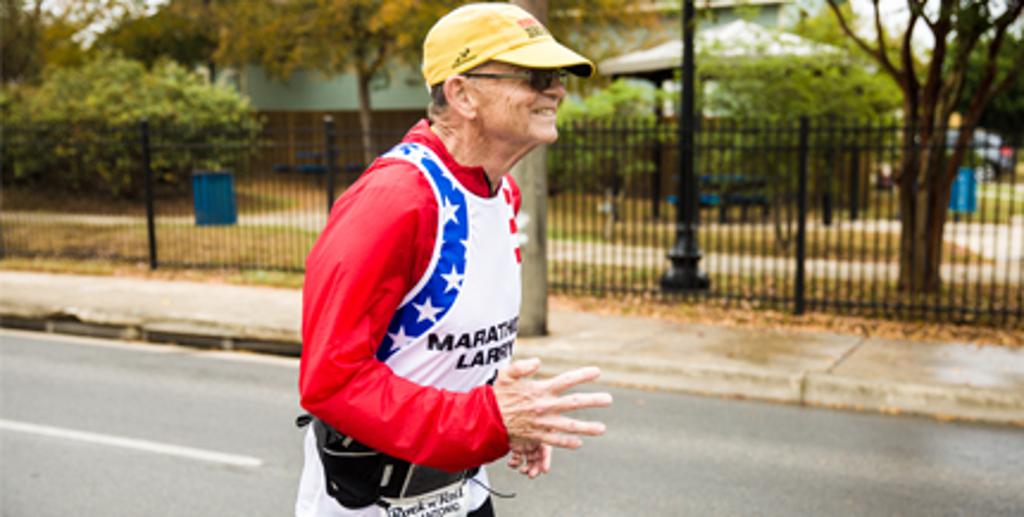 Larry Macon Running