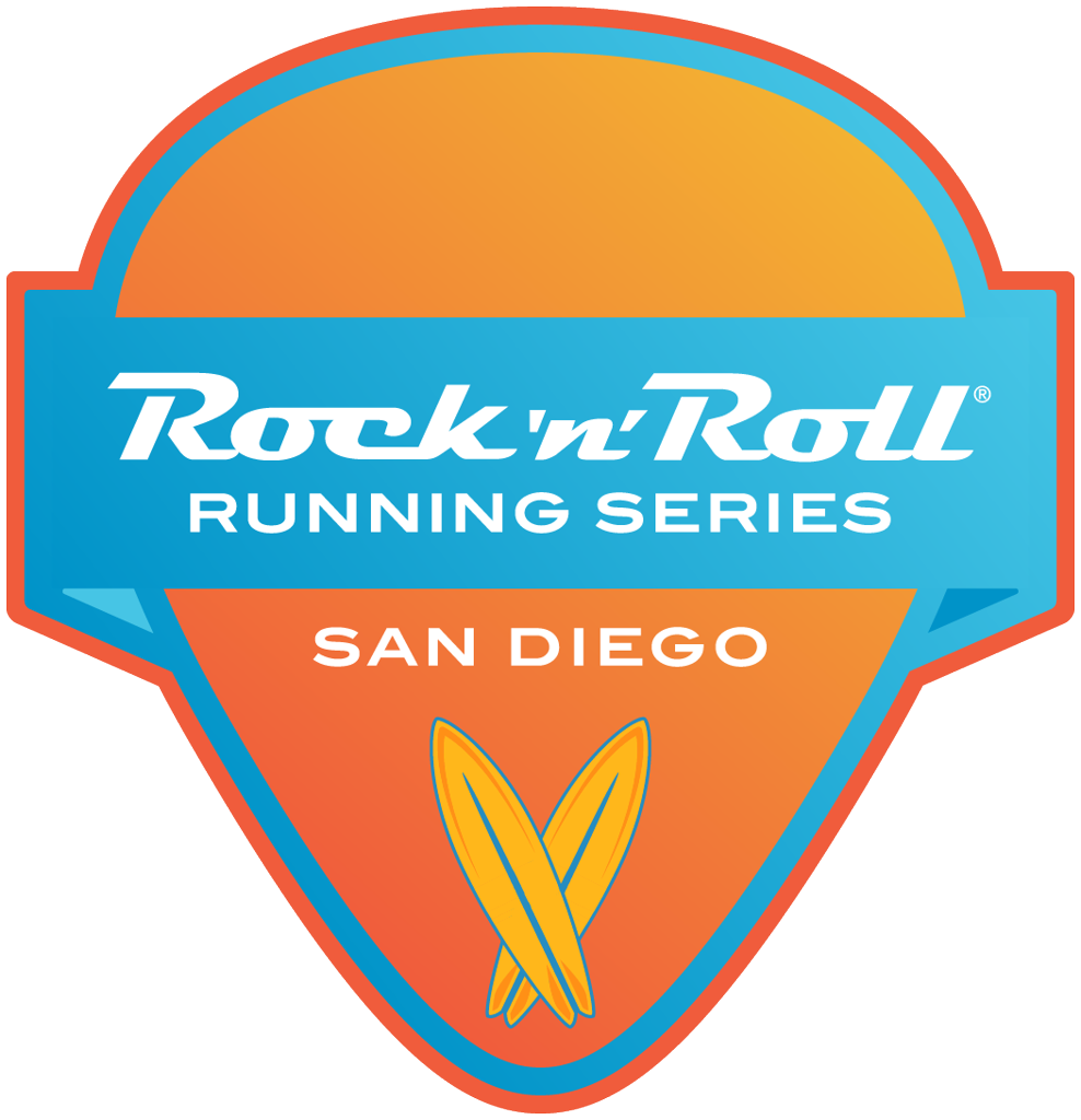 Rock 'n' Roll San Diego Guitar Pick Logo