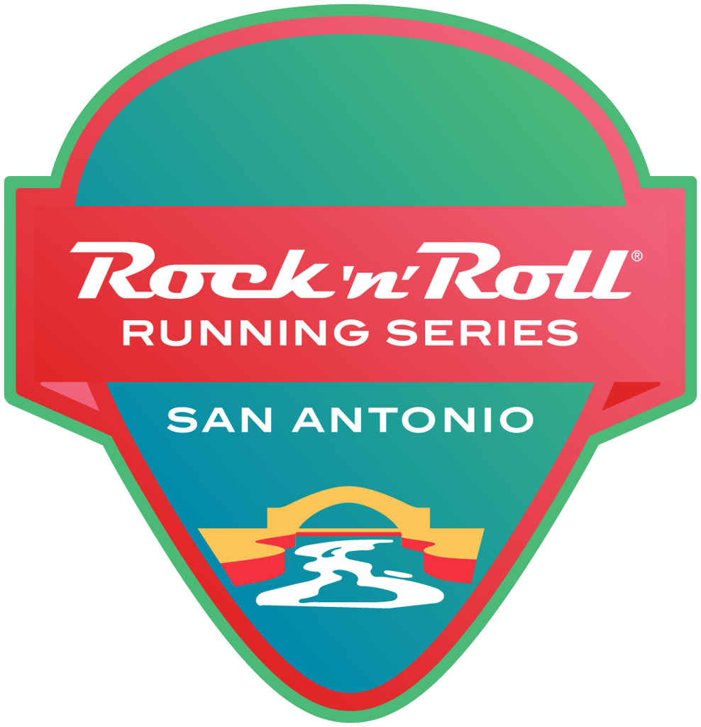 Rock 'n' Roll San Antonio Guitar Pick logo
