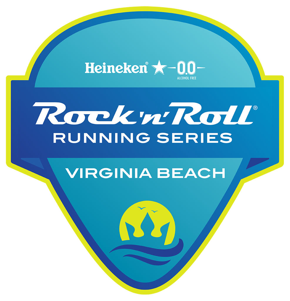 Rock 'n' Roll Virginia Beach Guitar Pick Logo