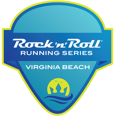 Virginia Beach race guitar pick logo