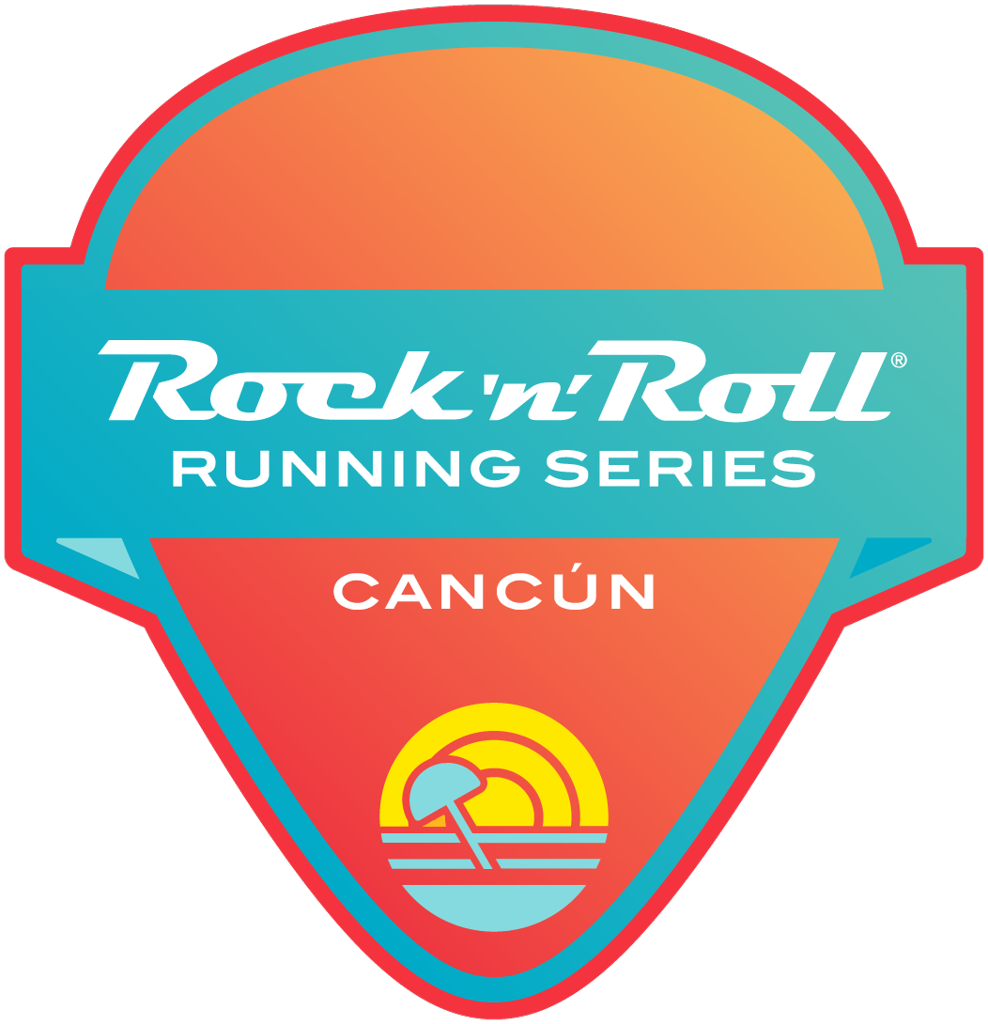 Rock 'n' Roll Cancún Guitar Pick logo