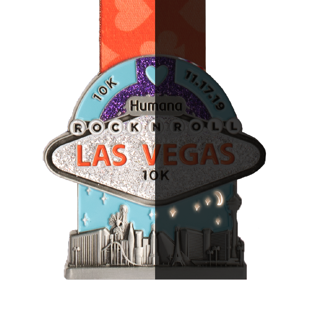 Rock 'n' Roll Las Vegas Finisher Medals