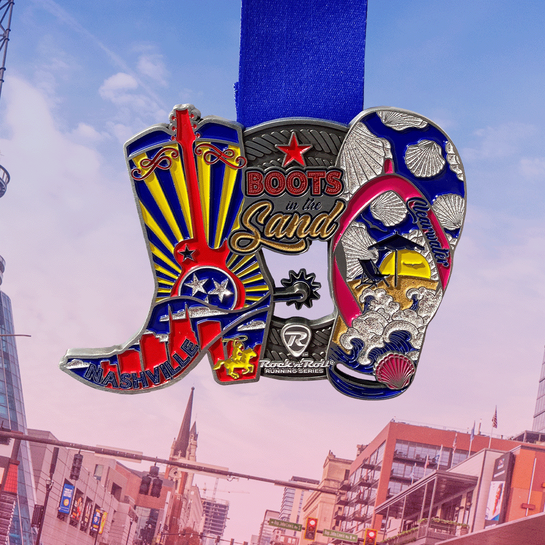 Boots in the sand Medal
