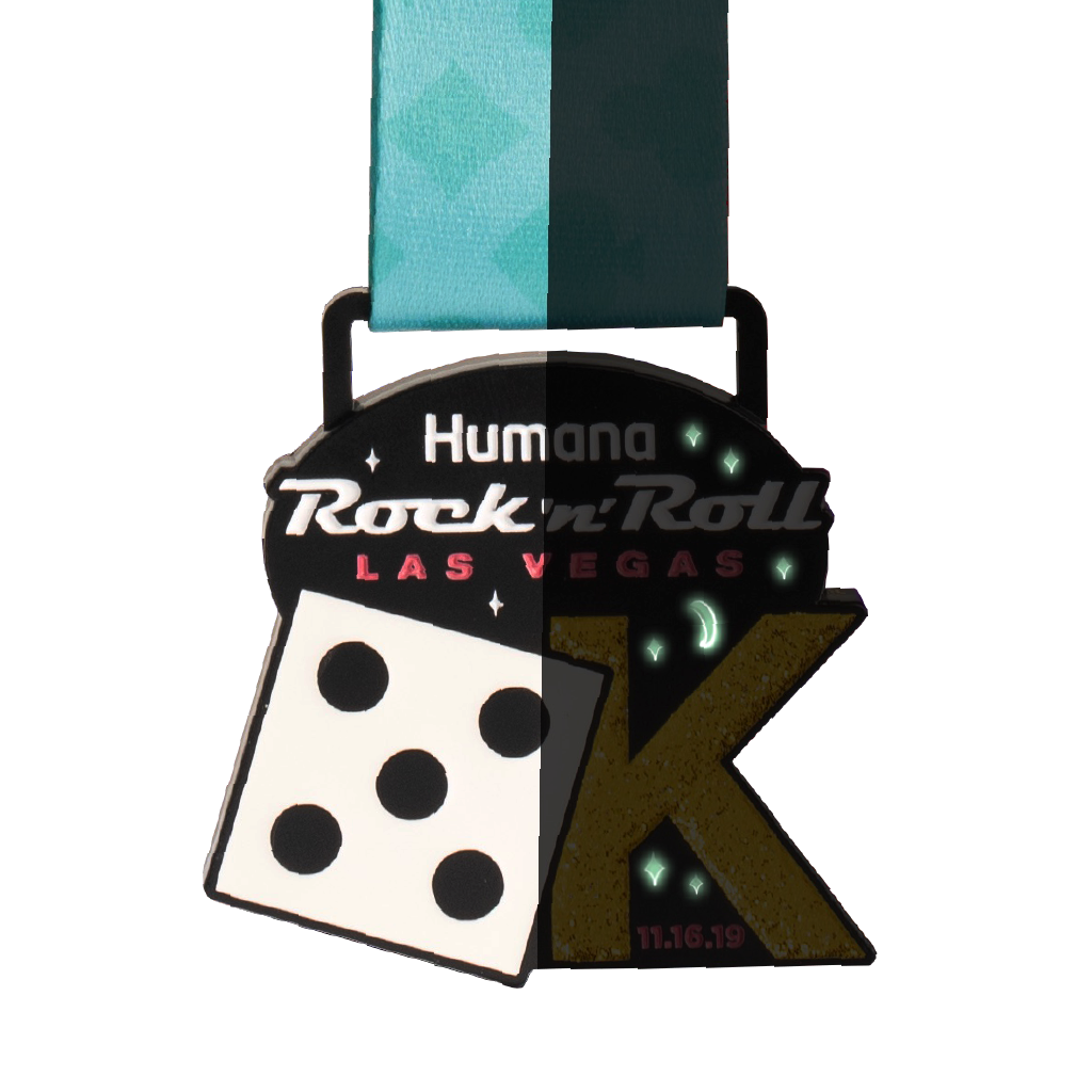 Rock 'n' Roll Las Vegas Finisher Medals