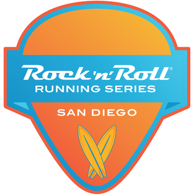 San Diego race guitar pick logo