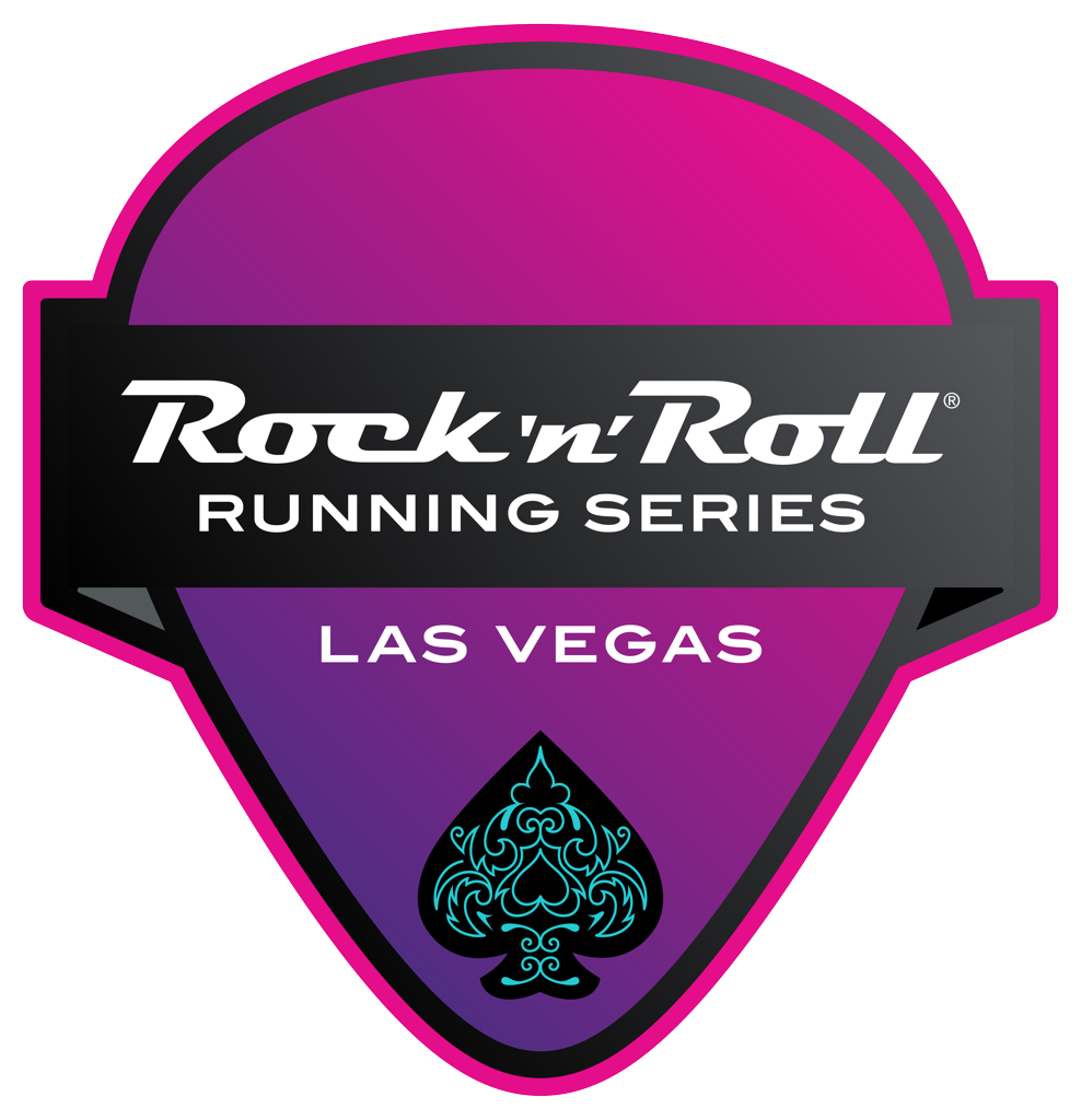 Rock 'n' Roll Las Vegas Guitar Pick logo
